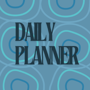 Blue GratiBless Daily Digital Planner